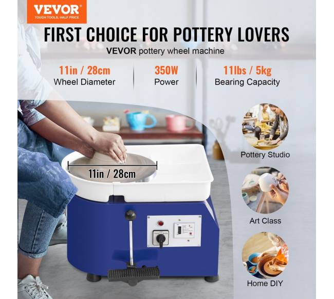 Keramikos žiedimo staklės su 28 cm ratu1