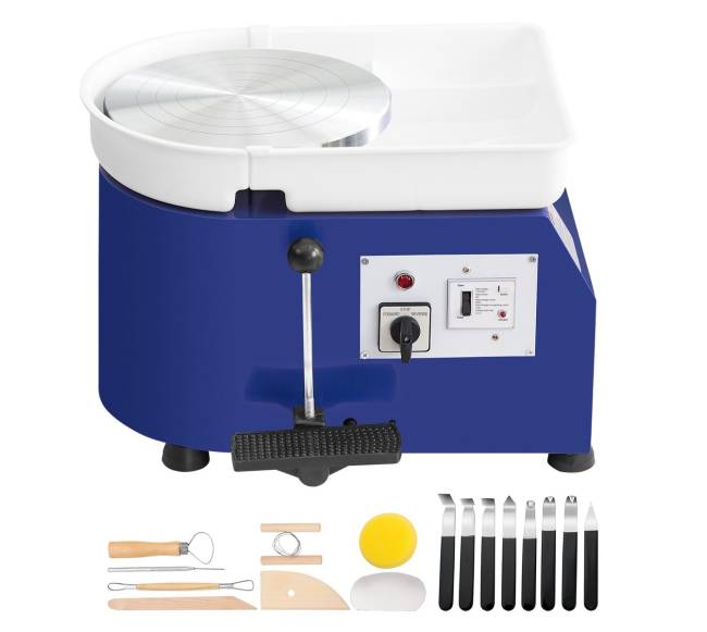 Keramikos žiedimo staklės su 28 cm ratu8