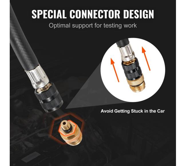 Automobilio cilindrų kompresijos matuoklis, 9 vnt.5