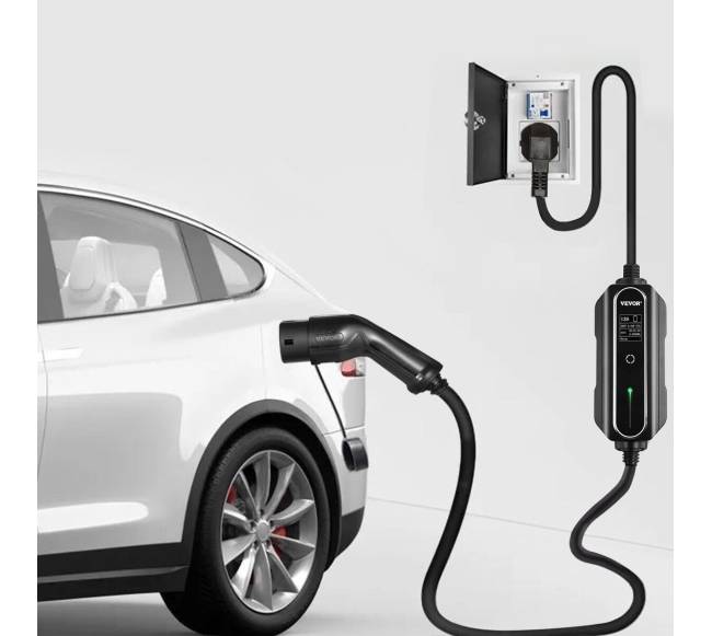 Nešiojamas EV įkroviklis, 10m kabelis7
