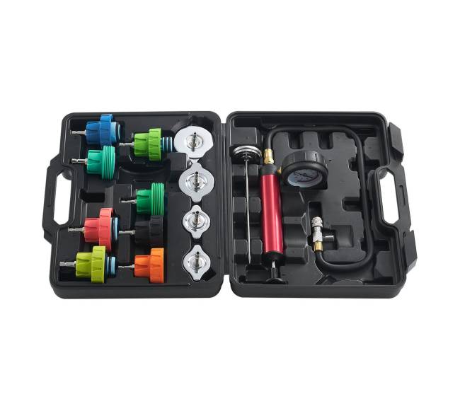 14 dalių radiatoriaus slėgio testavimo rinkinys9