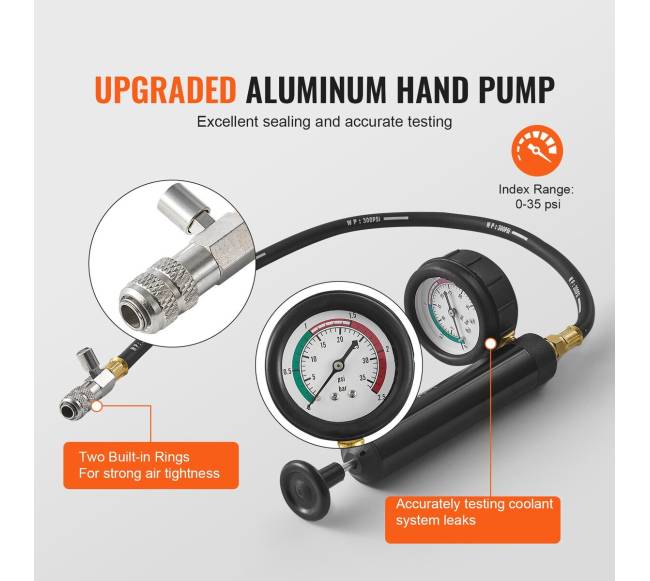 28 dalių universalus radiatoriaus slėgio testerio rinkinys2