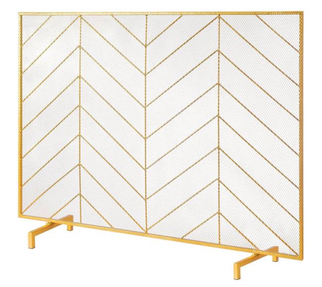 Vieno panelio židinio ekranas iš tvirto tinklo0