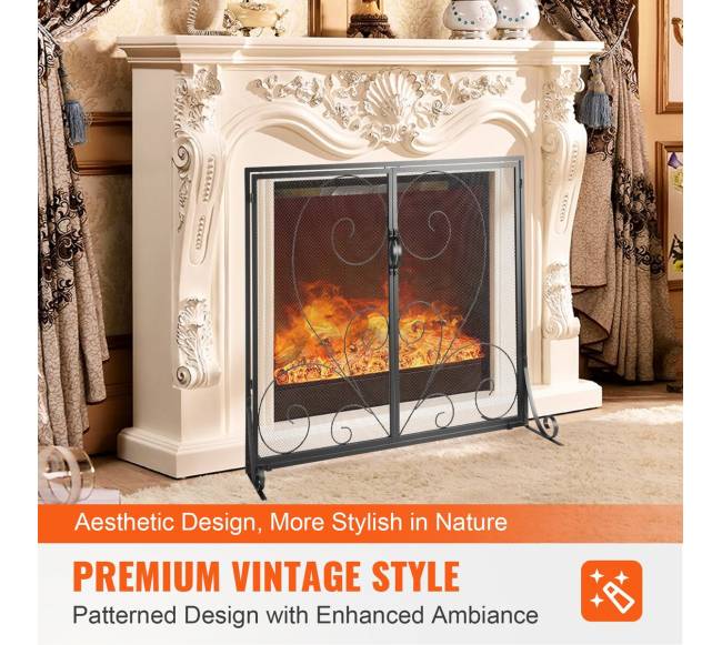 židinio ekranas su durelėmis ir tinkleliu2