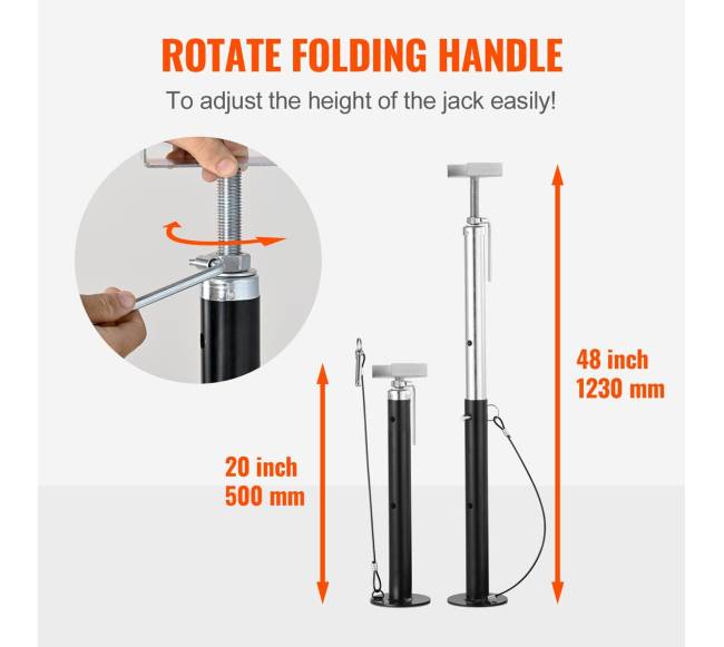 Kemperių išstūmimo atramos 2500 kg kurios reguliuojamos2