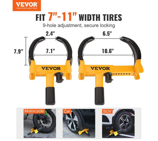 Reguliuojamas apsaugos ratų užraktas, 2 vnt.1