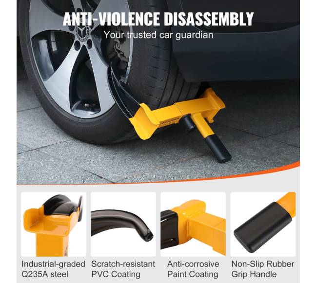 Reguliuojamas apsaugos ratų užraktas, 2 vnt.3