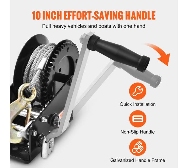 Rankinis gervė 1587 kg, priekabai arba valtims4