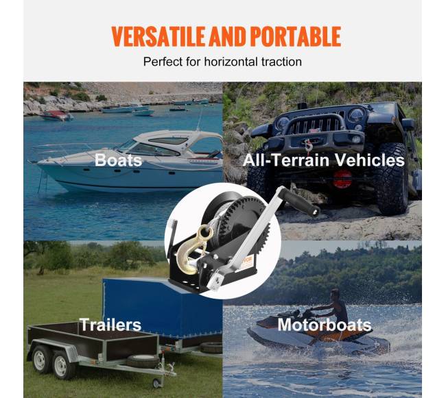 Rankinis gervė 1587 kg, priekabai arba valtims5