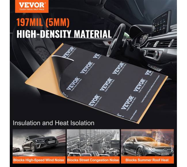 Automobilio garso izoliacijos kilimėlis, 200 mil 2,3 kv.m1