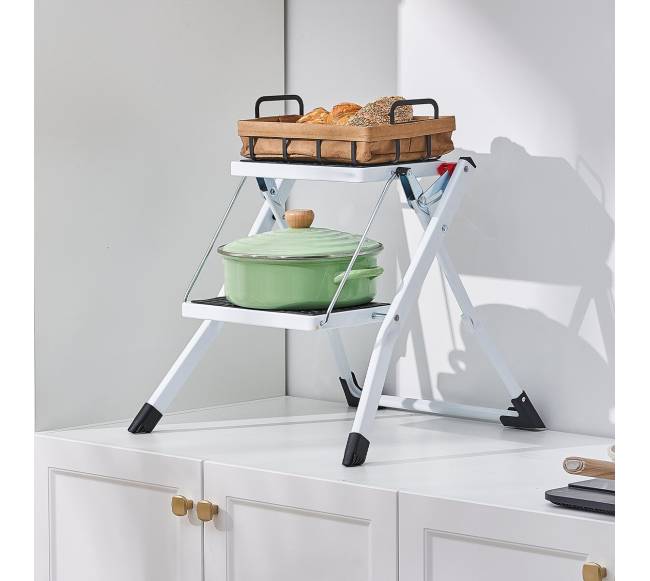 Dviejų pakopų kopėčios, 150 kg talpa7