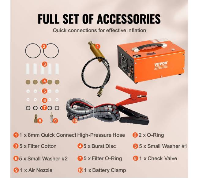 PCP oro kompresorius su auto-stop funkcija5