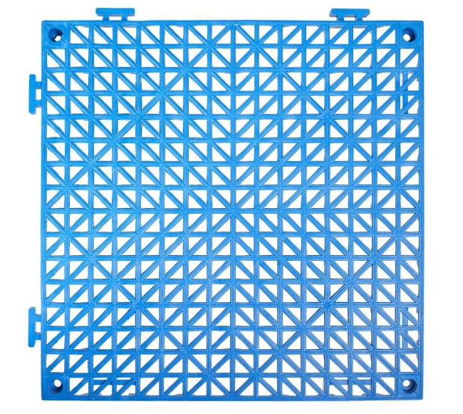 Modulinės tarpusavyje sujungiančios drenažo kilimėliai, mėlyni9