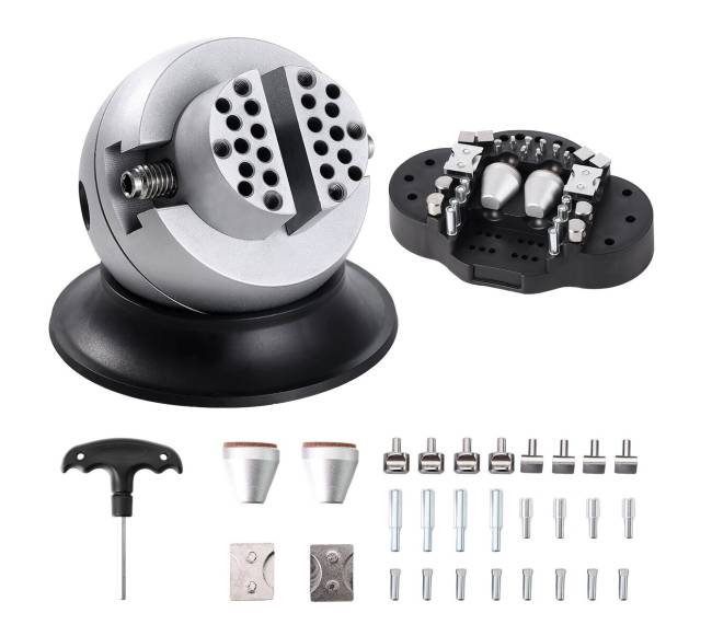 Graviravimo stovas su rutuliuko spaustuvu8