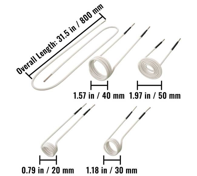 Indukcinė šildymo spiralė 8 vnt. rinkiklis7