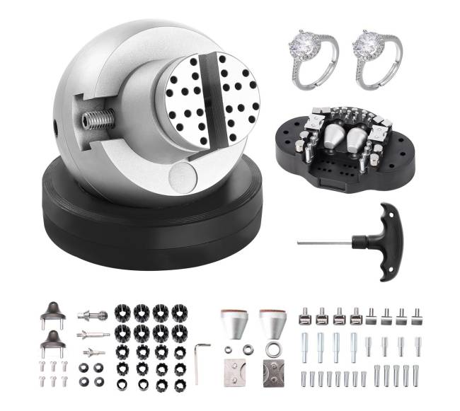 Graviravimo staklės su kamuolio spaustuvu0