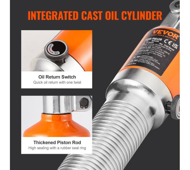 Hidraulinis dantračių nuėmiklis, 5 tonų3