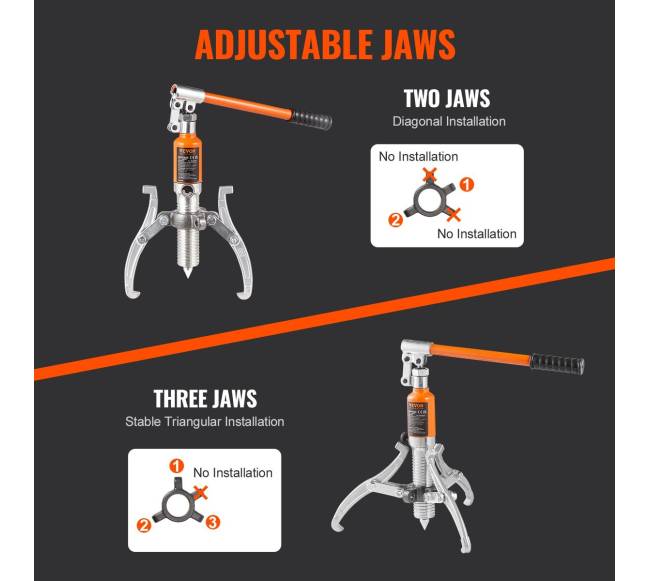 Hidraulinis dantračių nuėmiklis, 5 tonų5