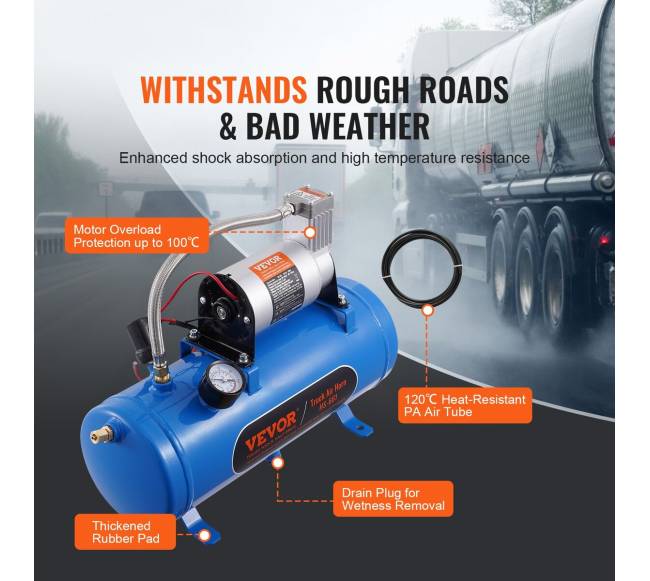 12V oro kompresorius su 6L talpa4