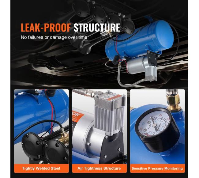 12V oro kompresorius su 6L talpa5