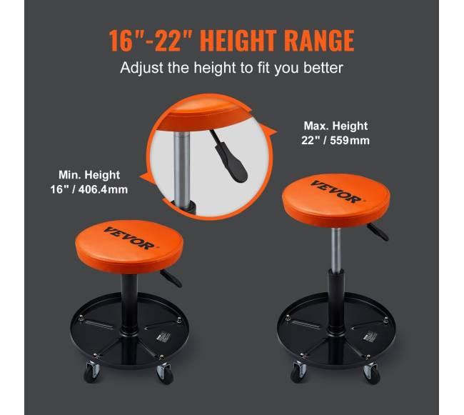 Mechaniko taburetė su reguliuojamu aukščiu2