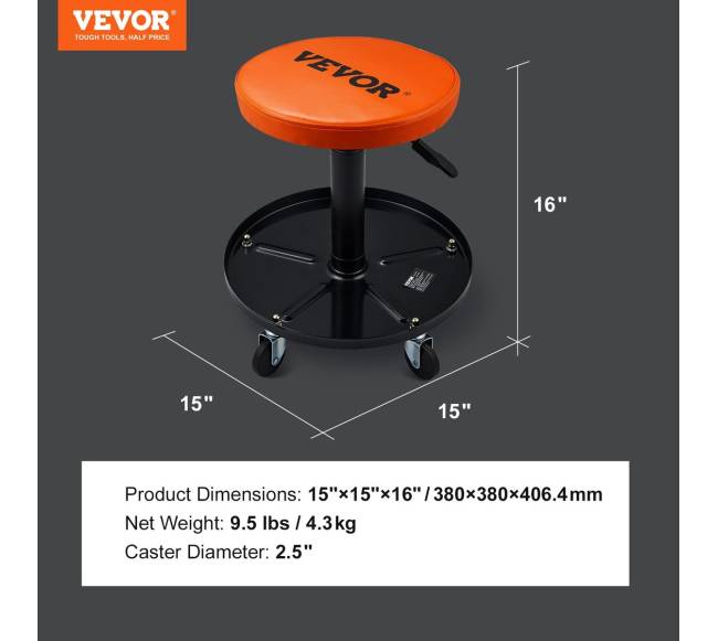 Mechaniko taburetė su reguliuojamu aukščiu6