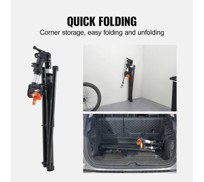 Dviračių remonto stovas su teleskopine ranka5