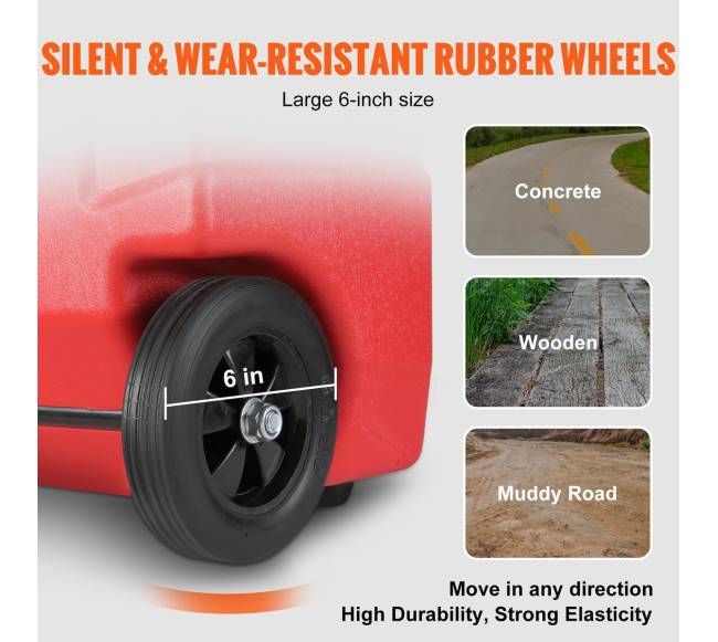 16 galonų kuro vežimėlis su rankine pompa2