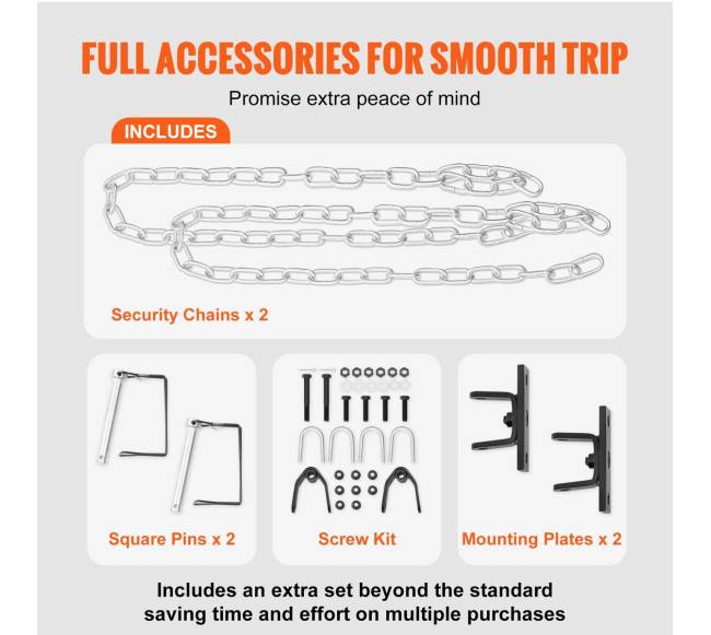 Vilkties strypas, 2495 kg, grandinės, plienas3