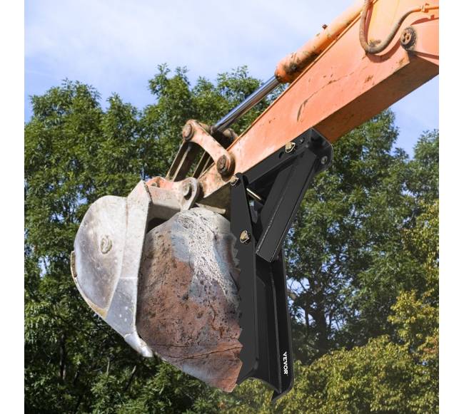 Reguliuojami ekskavatoriaus suspaudimo antgaliai 91 cm7