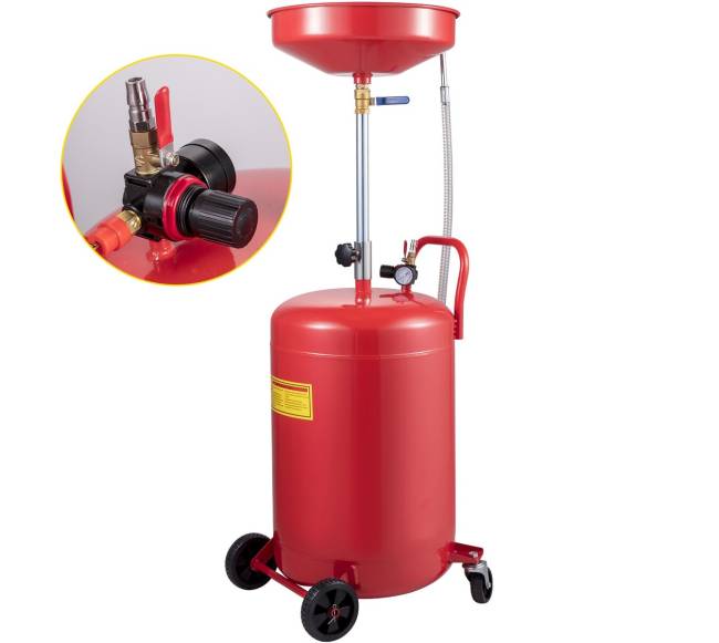 Atliekų alyvos nutekėjimo bakas 80 L su reguliuojamu aukščiu7