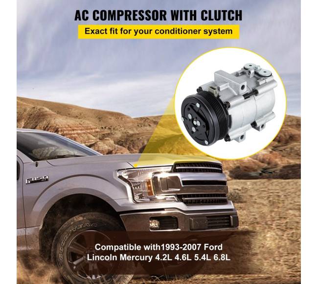 Universalus oro kondicionieriaus AC kompresorius Ford1