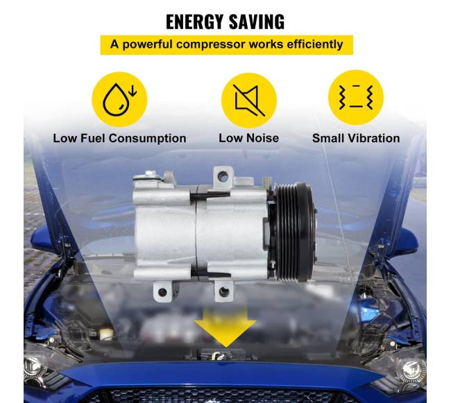 Universalus oro kondicionieriaus AC kompresorius Ford3