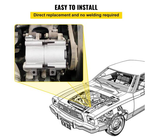 Universalus oro kondicionieriaus AC kompresorius Ford5