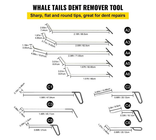 21 dalių nerūdijančio plieno įlenkimų šalinimo rinkinys2