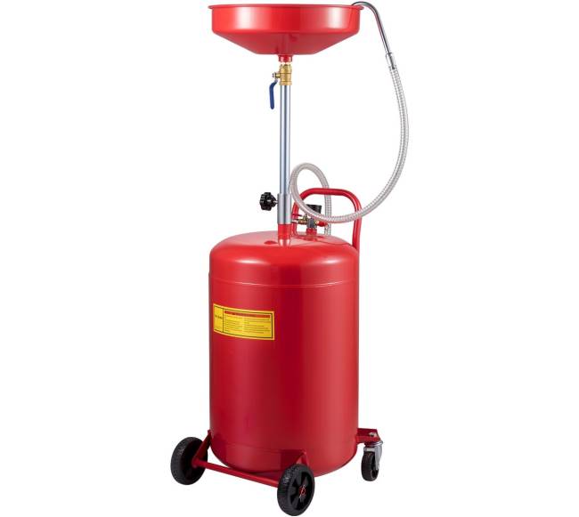 Nešiojamas naudotos alyvos nutekėjimo bakelis 80L0