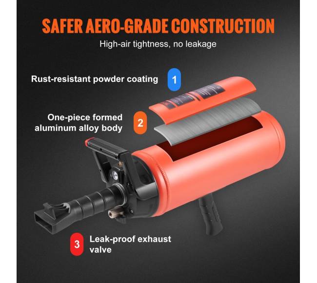 padangų karoliukų pūstuvas rankinis 9 l 150 psi3