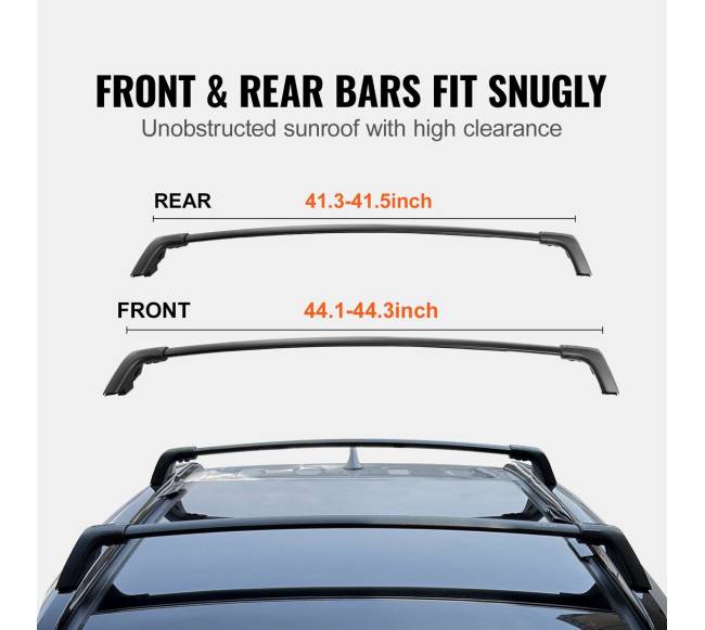 Stogo bagažinės skersiniai Toyota RAV4 2019-20232