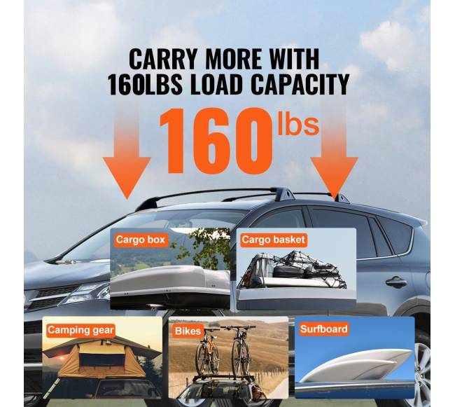 Stogo bagažinės skersiniai Toyota RAV4 2019-20233