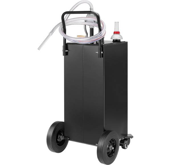 kuro talpykla su rankiniu siurbliu 132 litrai 4 ratai8