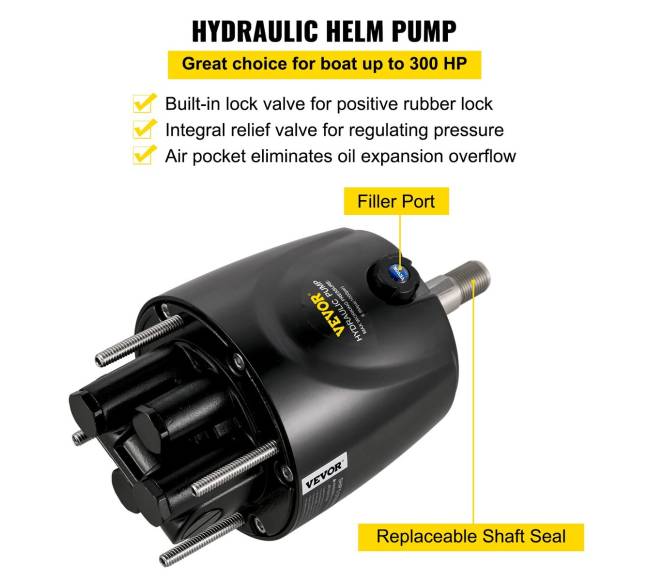 Hidraulinis valties vairo komplektas iki 300 AG4