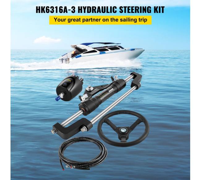 Hidraulinė pakabinamų variklių vairo sistema iki 300 AG1