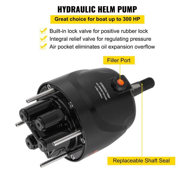 Hidraulinė valčių vairavimo sistema 300AG4