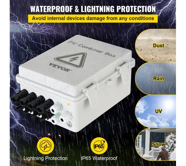 Kombinavimo dėžė saulės sistemai, 4 įvadai2