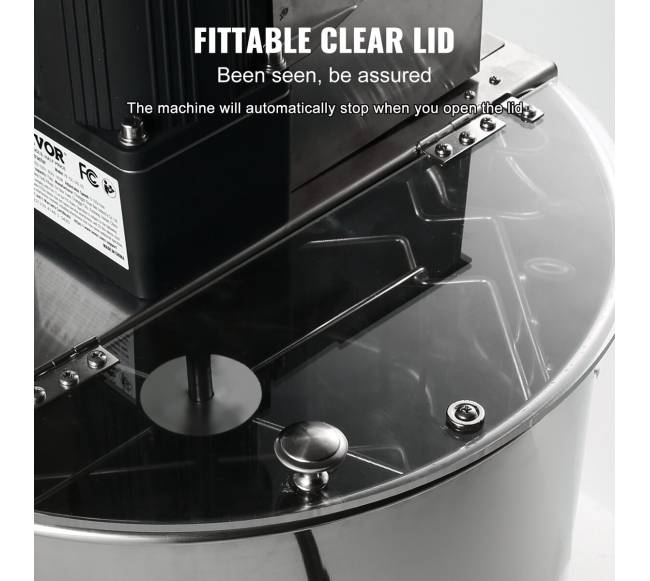 Elektrinis medaus ištraukėjas, 48 rėmeliai5