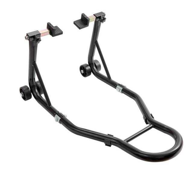 Motociklo galinio rato stovas su U + L šakės šarnyru9