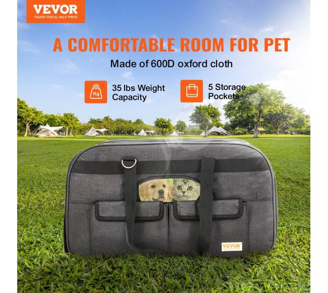 Katės vežimėlis su ratukais ir rankena1