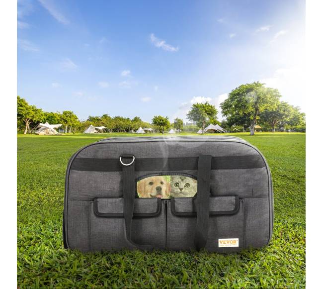 Katės vežimėlis su ratukais ir rankena7