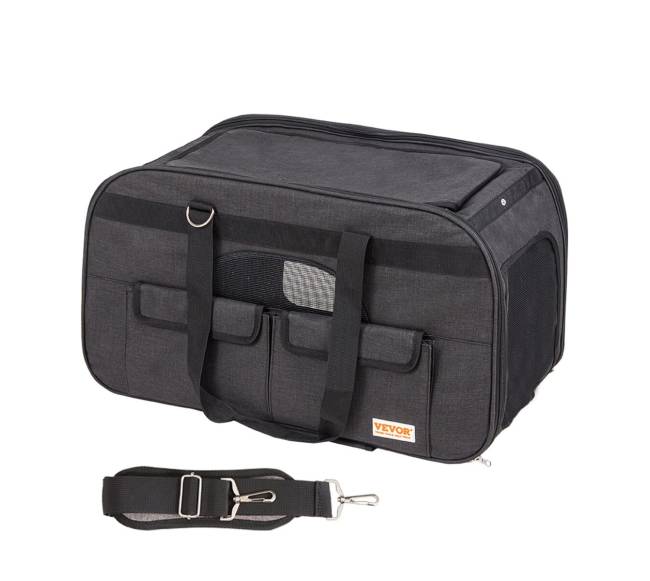 Katės vežimėlis su ratukais ir rankena8