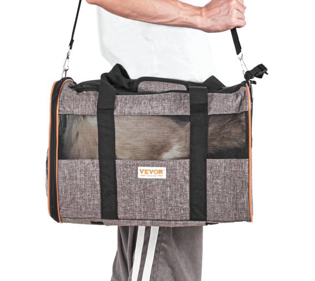 Katės vežimėlis su ratukais ir teleskopine rankena9